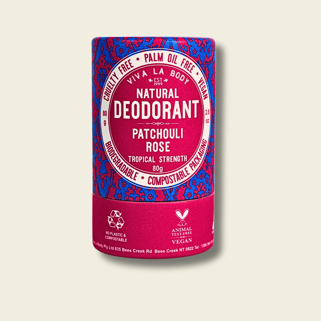 Viva La body patchouli rose deodorant 